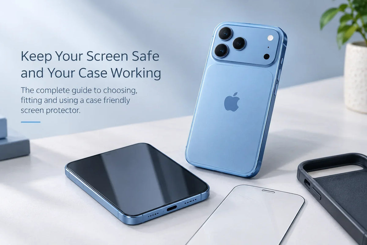 Case friendly screen protector