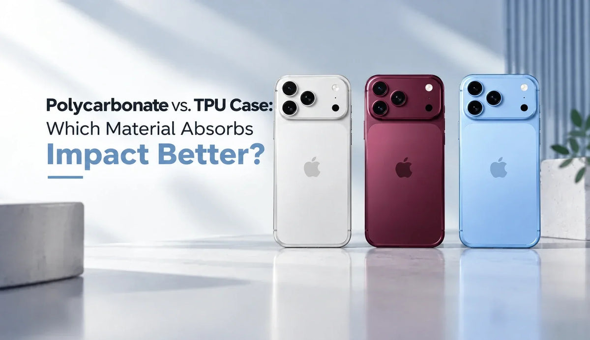 Polycarbonate vs TPU iPhone case: which material absorbs impact better