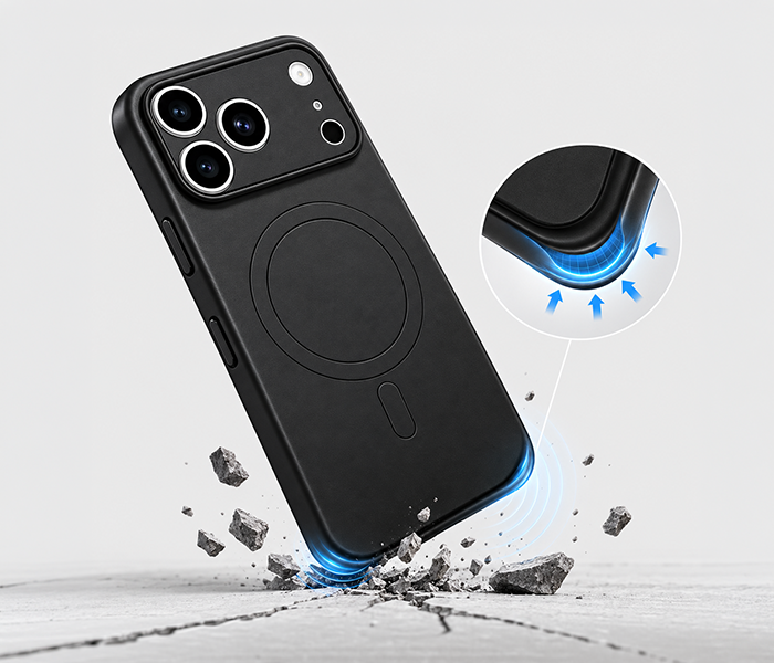 Everyday shockproof protection PP case for iPhone 17 Pro, 17 Pro Max, iPhone 18 and 18 Pro Max