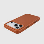 Slim fit PU leather protective case for iPhone 17 Pro, 17 Pro Max, 18 Pro and 18 Pro Max with lightweight construction and precision cutouts.

